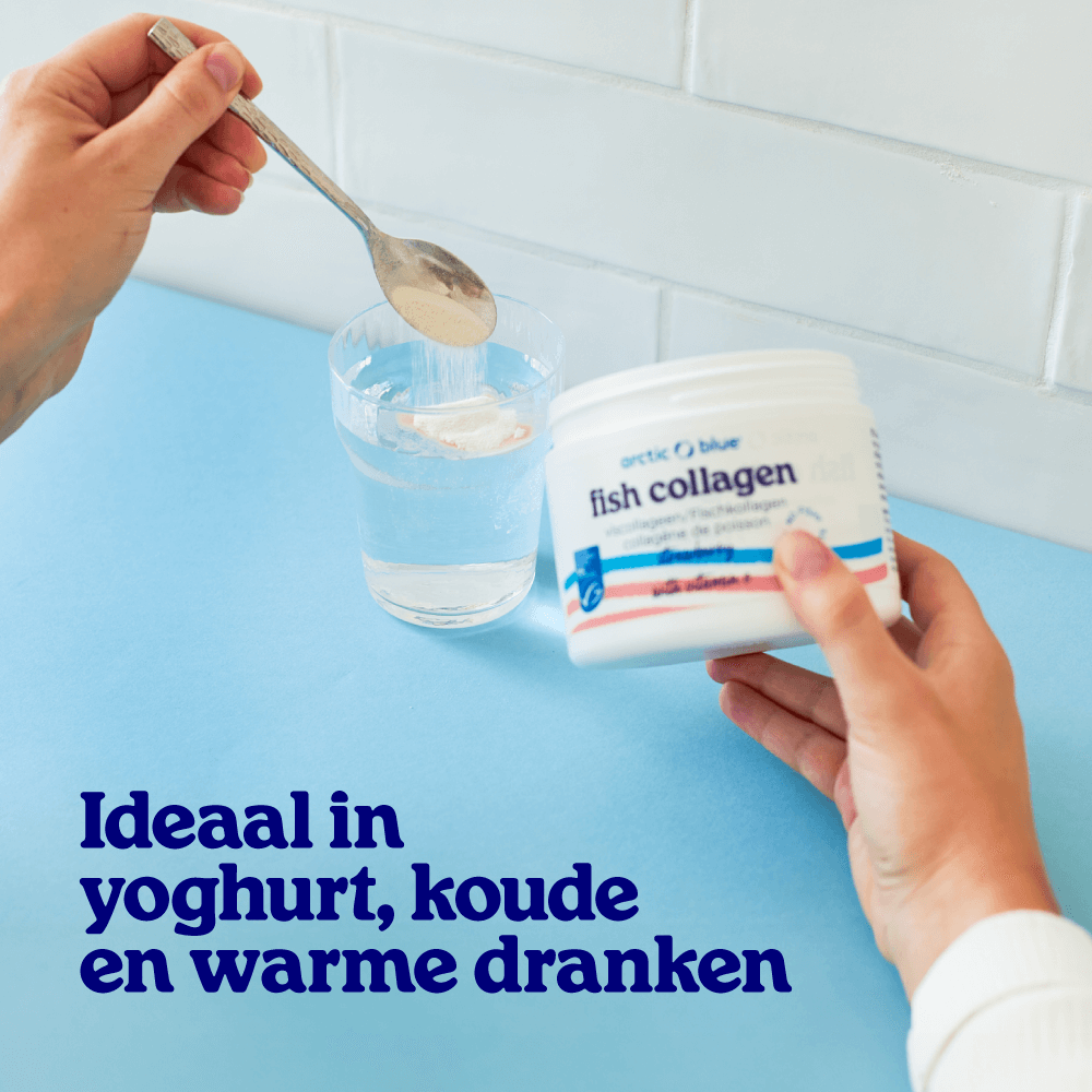 Arctic Blue Fischkollagen-Pulver Erdbeere