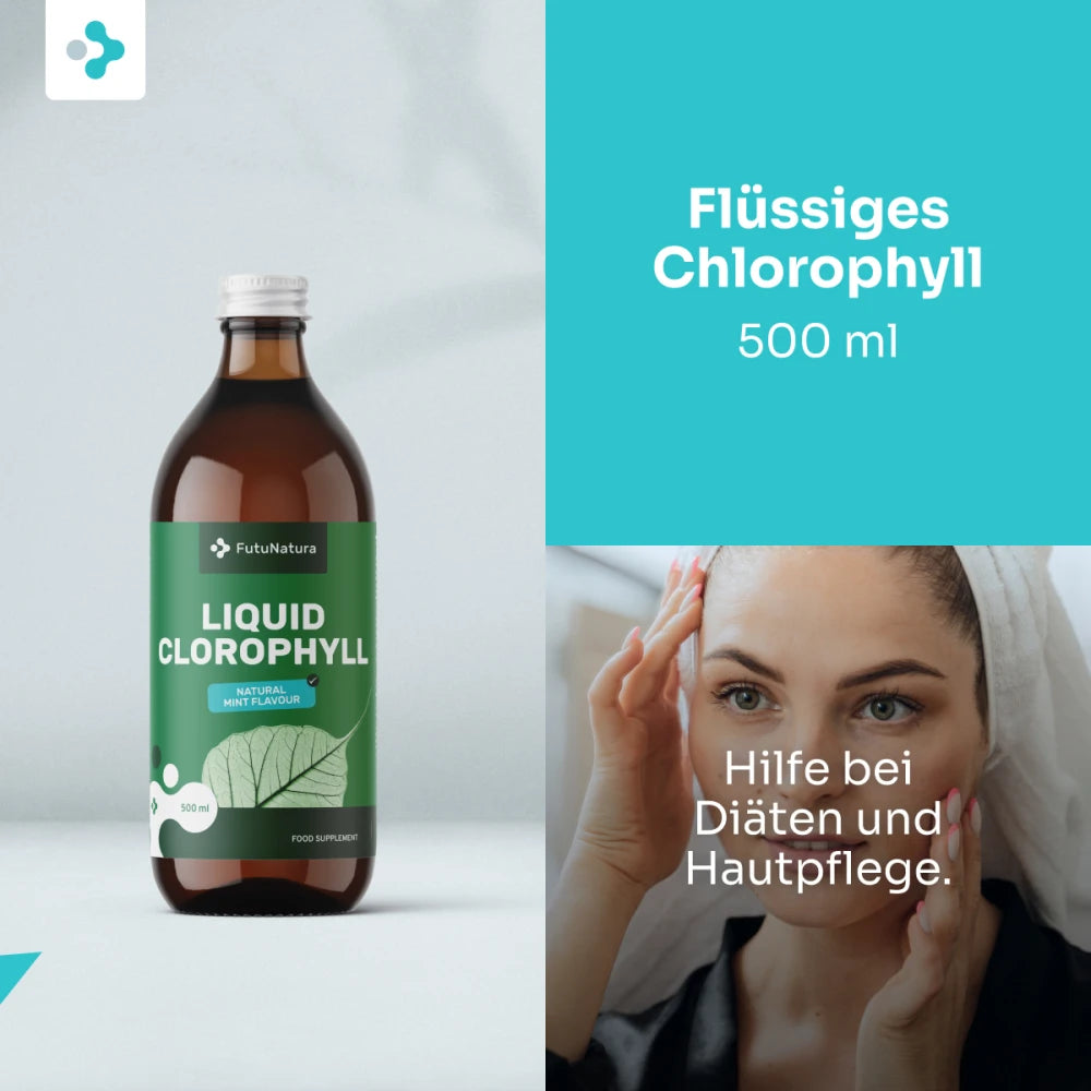 FutuNatura | Flüssiges Chlorophyll - 500 ml