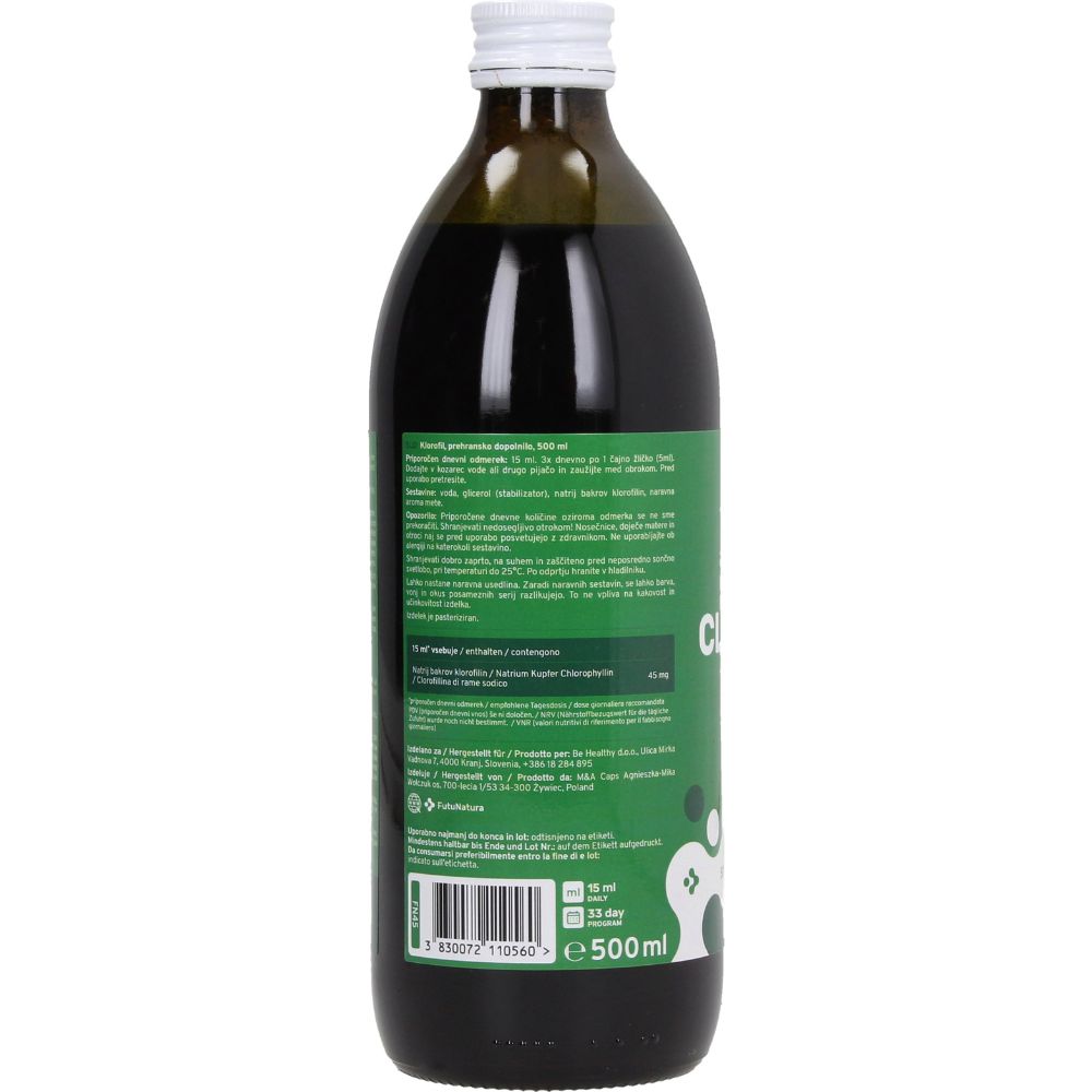 FutuNatura | Flüssiges Chlorophyll - 500 ml