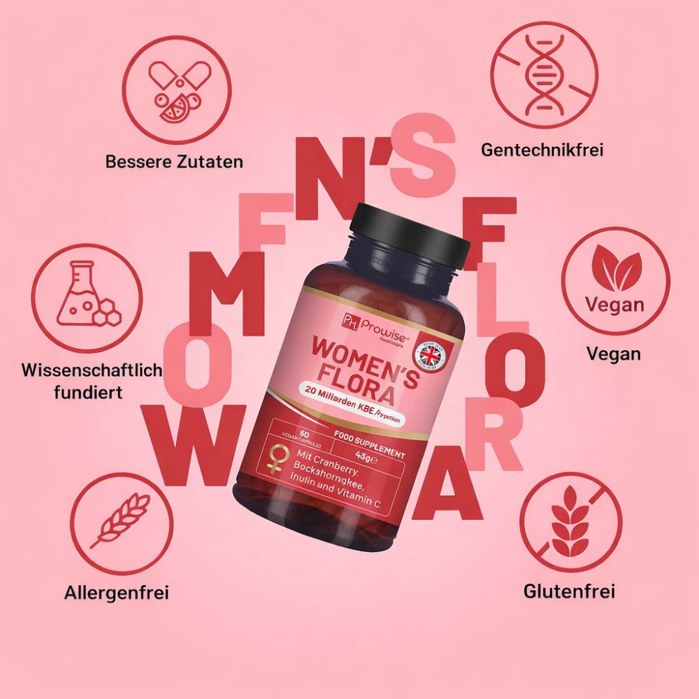 Prowise Healthcare | Frauen Flora 20 Milliarden KBE - 60 Kapseln