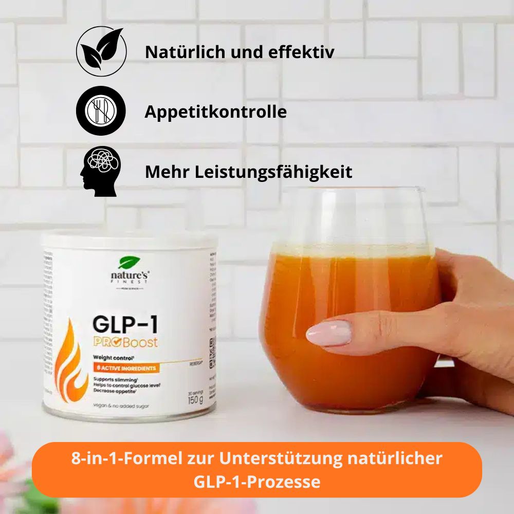Nature's Finest | GLP-1 ProBoost für Gewichtskontrolle & vermindertem Appetit
