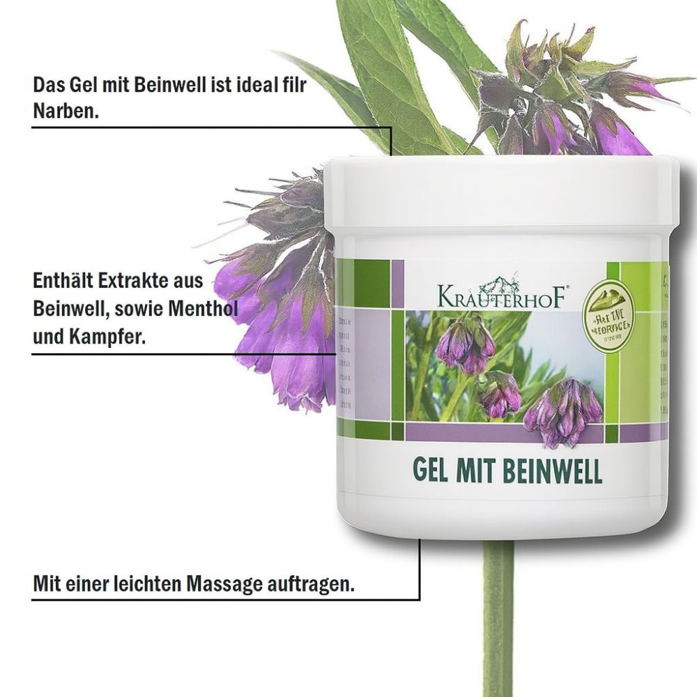 Kräuterhof | Gel mit Beinwell - 250ml