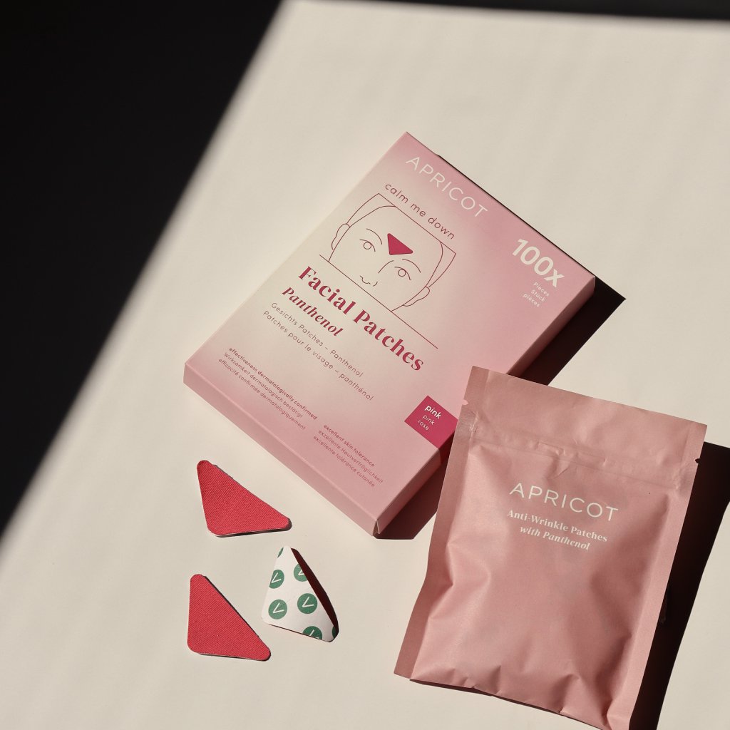 APRICOT I Gesichtspads mit Panthenol 100 Pink
