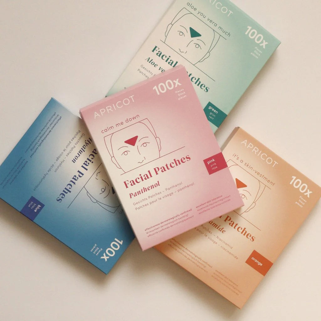 APRICOT I Gesichtspads mit Panthenol 100 Pink