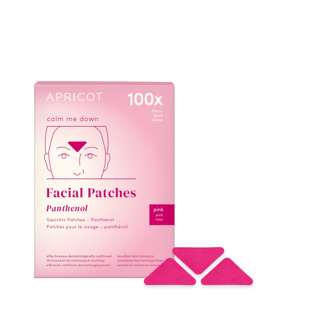 APRICOT I Gesichtspads mit Panthenol 100 Pink