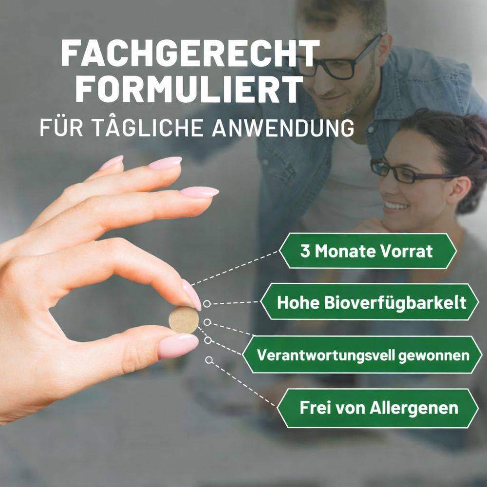 Prowise Healthcare | Ginkgo Biloba und Koreanische Ginseng 16.000 mg - 180 vegane Tabletten