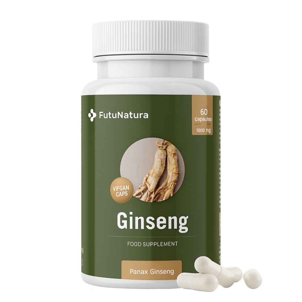 FutuNatura | Ginseng - Energie und Immunität - 60 Kapseln