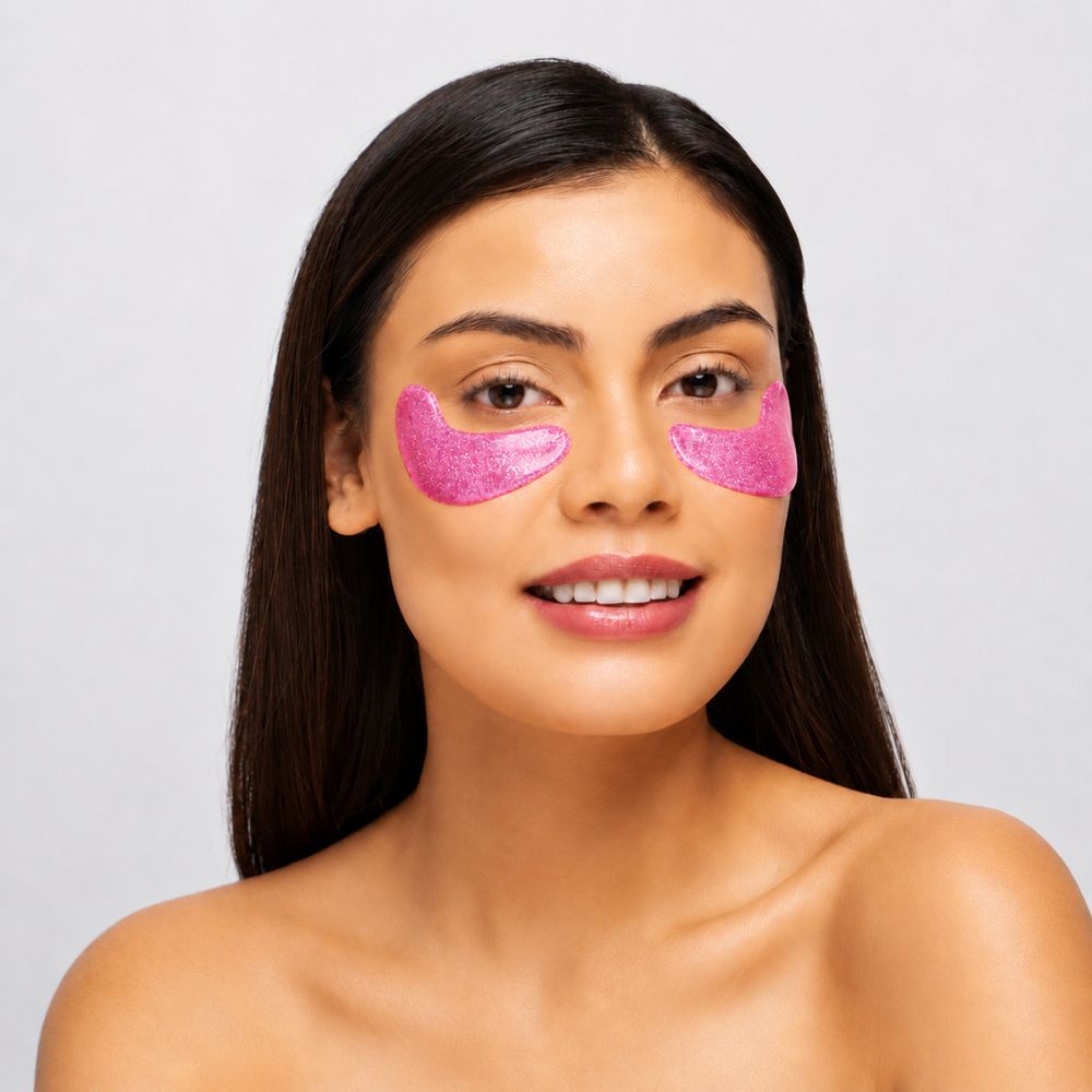 Idc Institute | Glitter Augenpads - Rosa