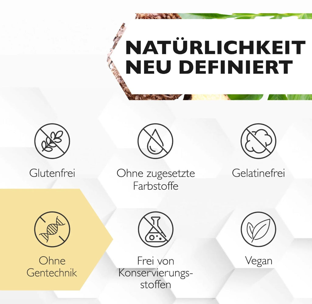 Code Vital | Glucomannan Plus - Präbiotische Figurformel + Sättigungseffekt - 250g