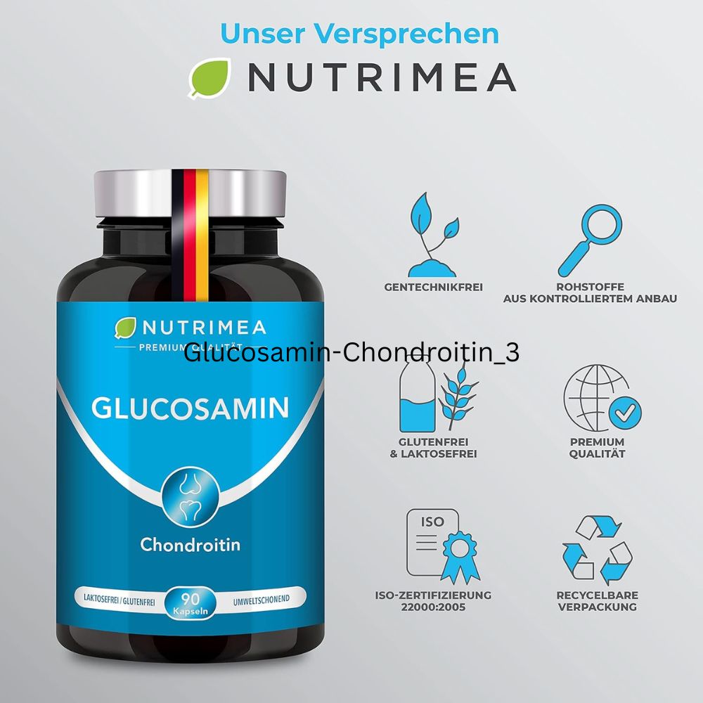 Nutrimea | Glucosamin 4in1 Gelenk Komplex - 90 Kapseln