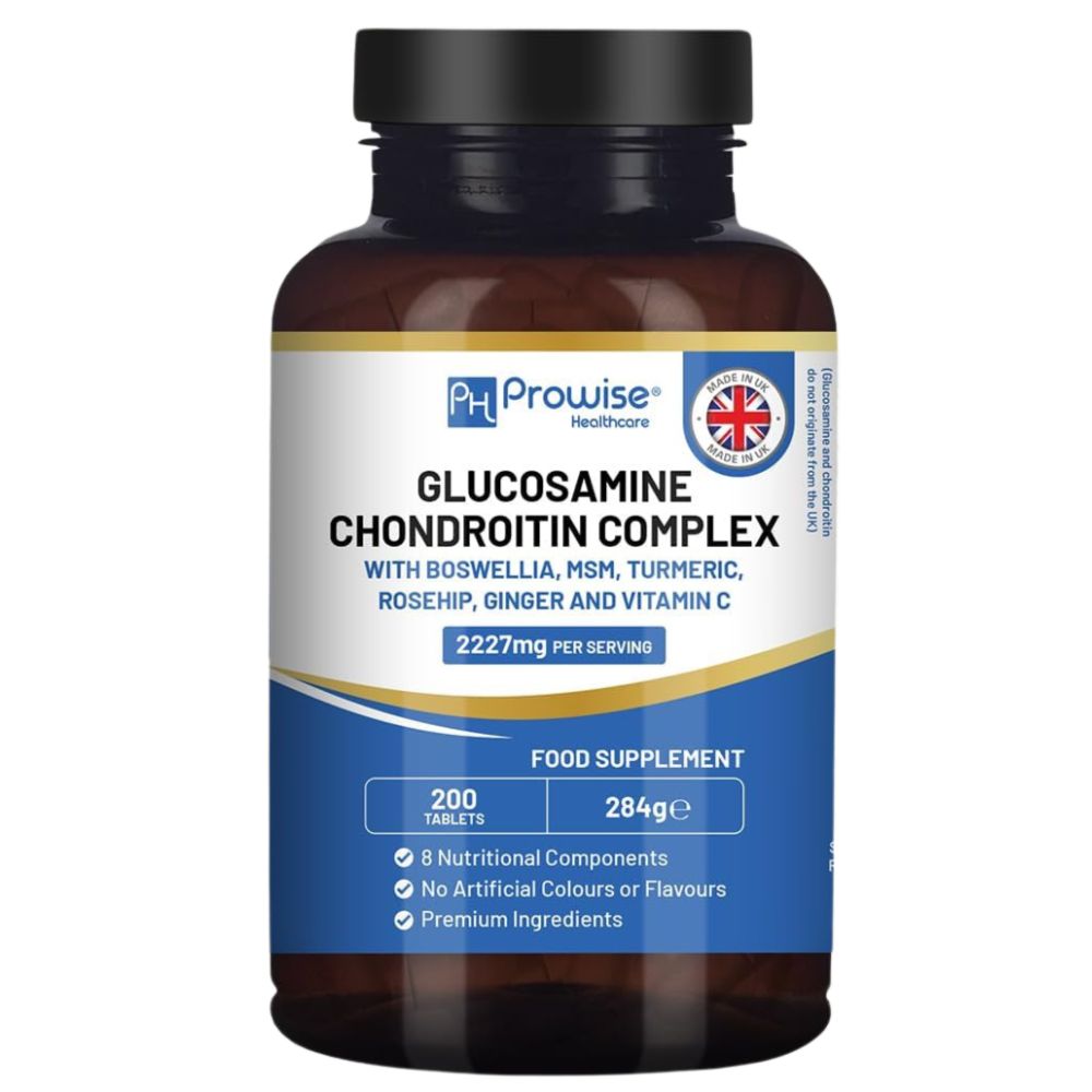 Prowise Healthcare | Glucosamin- und Chondroitin-Komplex - 200 Tabletten