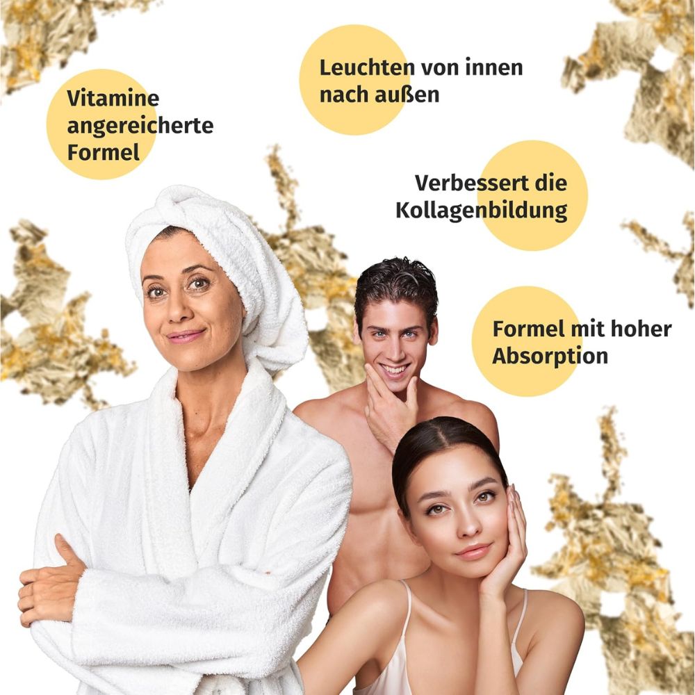Nature's Finest | Golden Collagen für Haut, Haare und Nägel