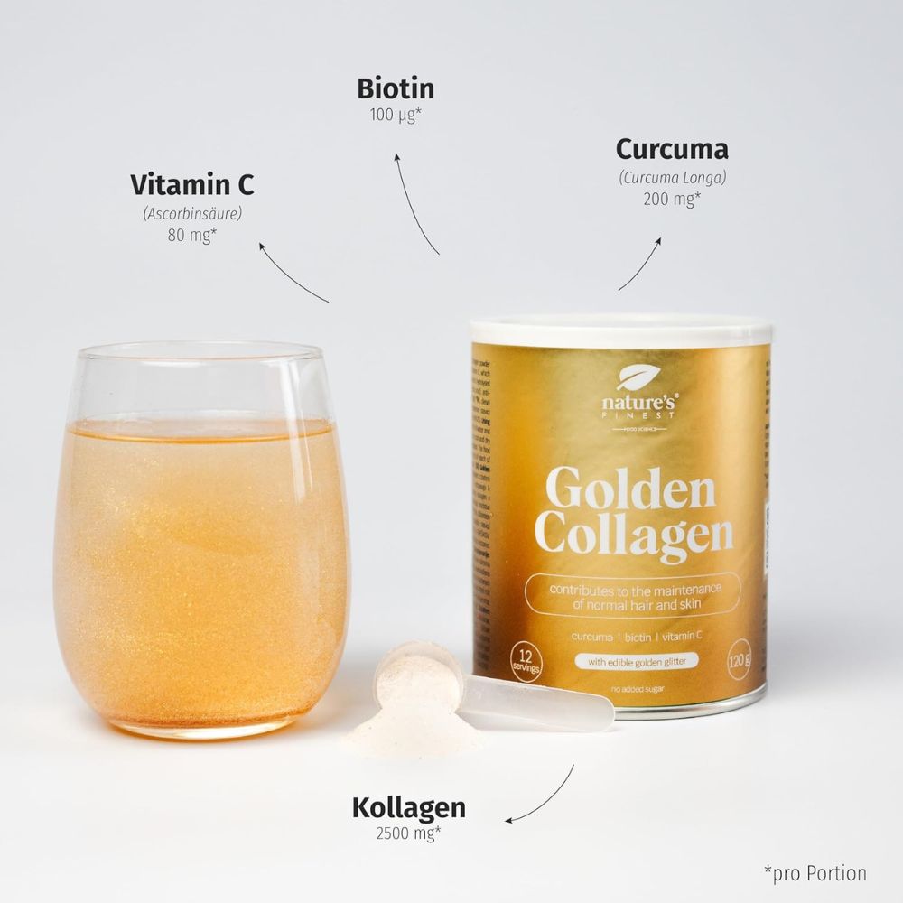 Nature's Finest | Golden Collagen für Haut, Haare und Nägel