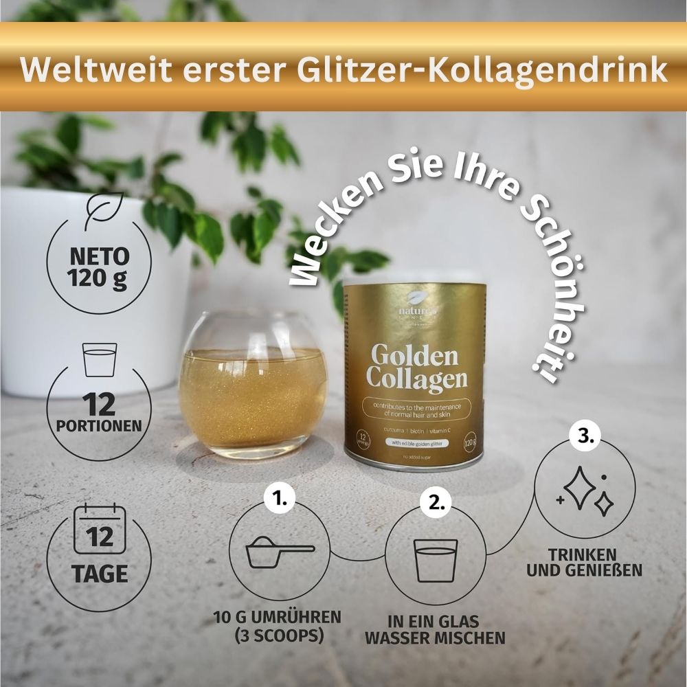 Nature's Finest | Golden Collagen für Haut, Haare und Nägel
