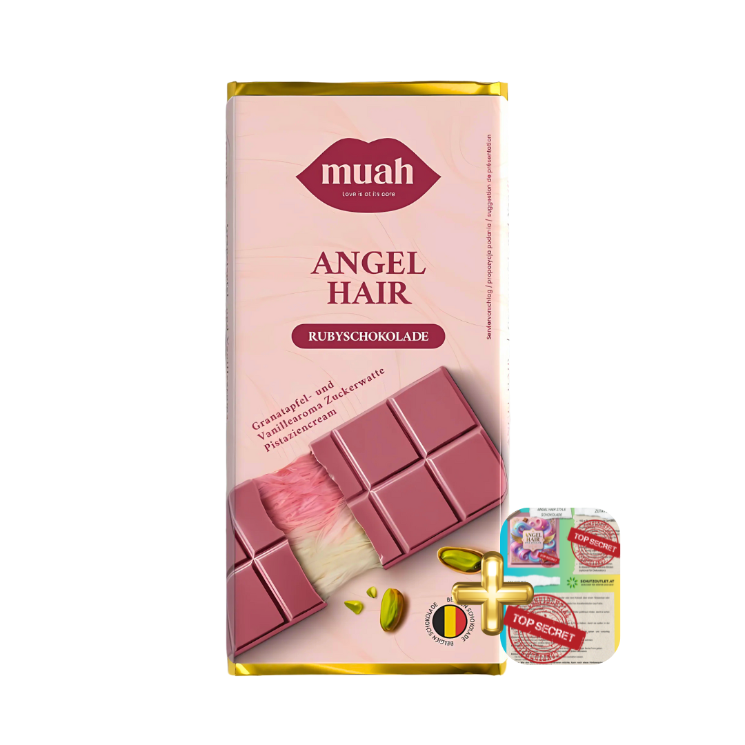 muah I Angel Hair I Ruby Schokolade I Zuckerwatte + Gratis Backanleitung - Lieferung ab ca.27.03 - Jetzt vorbestellen