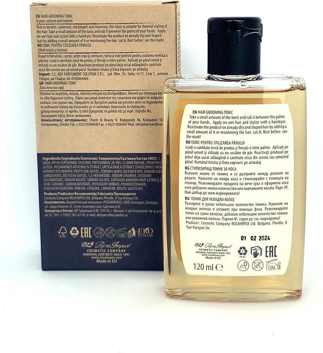 Mister33 Grooming tonic für Bart & Haare - Männerpflege