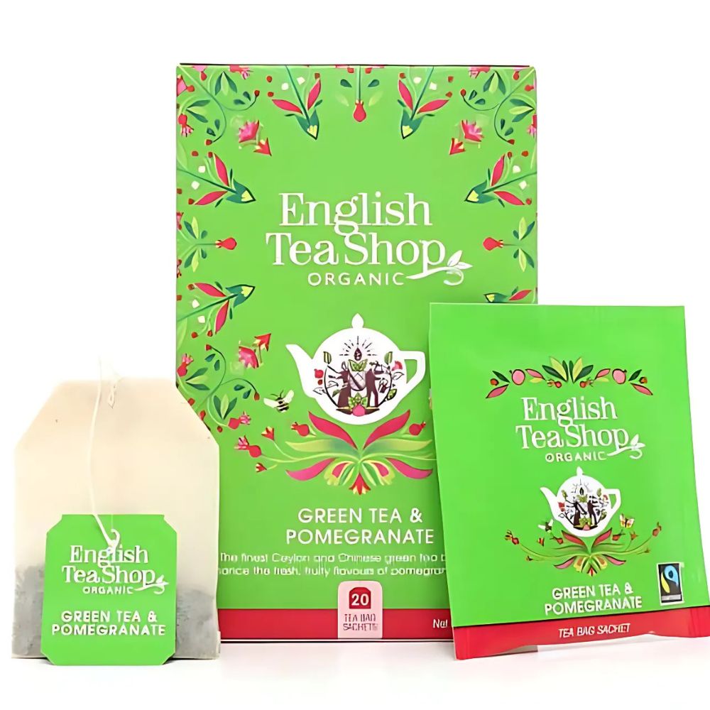 English Tea Company | Grüner Tee Granatapfel - 20 Teebeutel