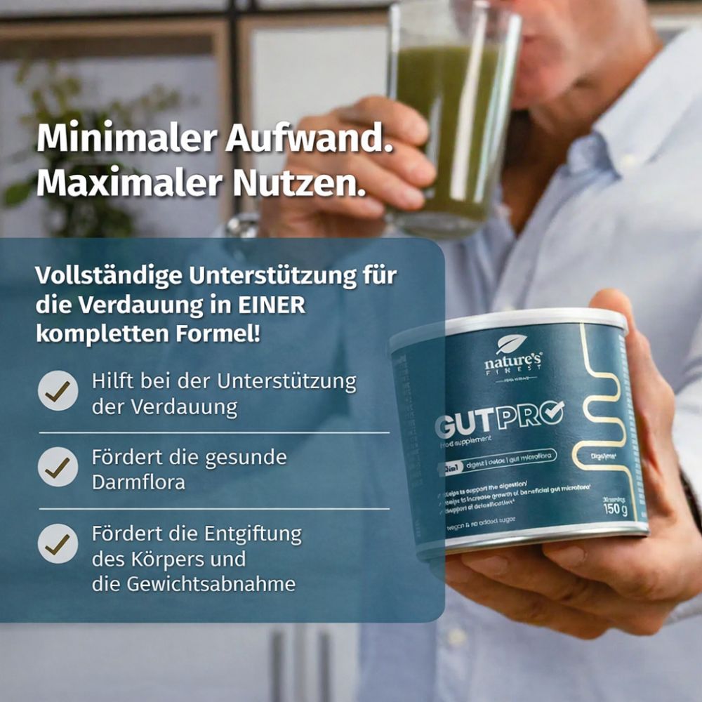 Nature's Finest | GutPRO 3-in-1-Formel für das Verdauungssystem