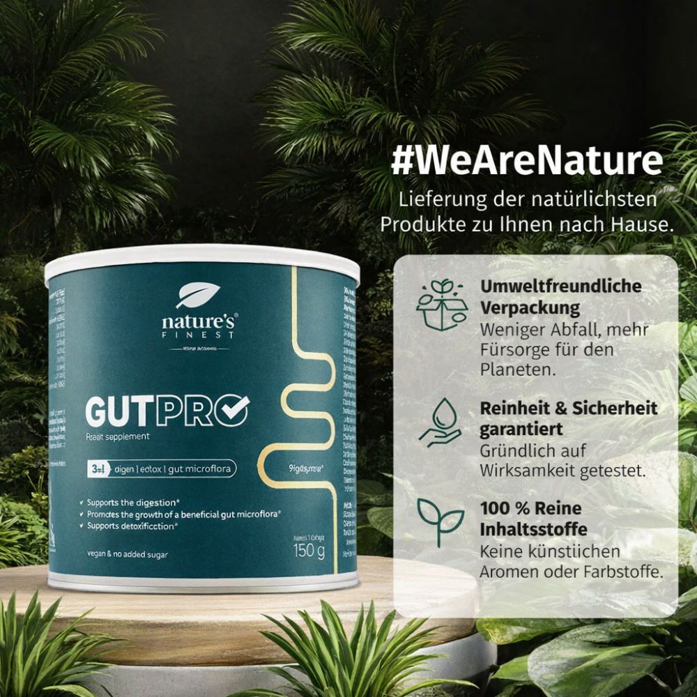 Nature's Finest | GutPRO 3-in-1-Formel für das Verdauungssystem