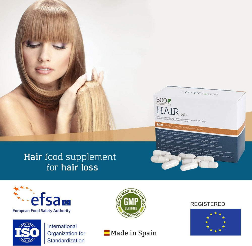 500Cosmetics | Hair Pills - Pillen gegen Haarausfall