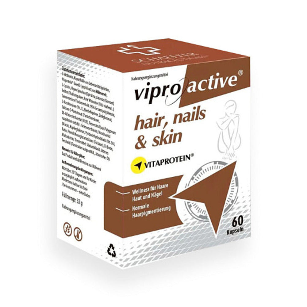 Viproactive | Hair, Nails & Skin für gesundes Haar, starke Nägel & strahlende Haut