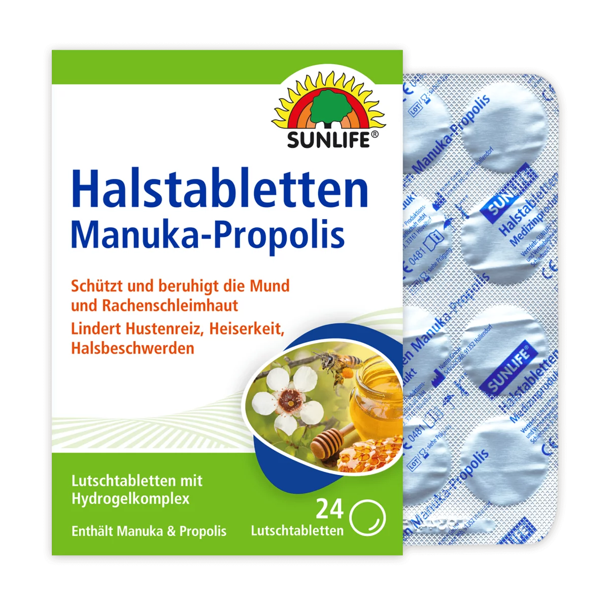 Sunlife | Halstabletten Manuka-Propolis