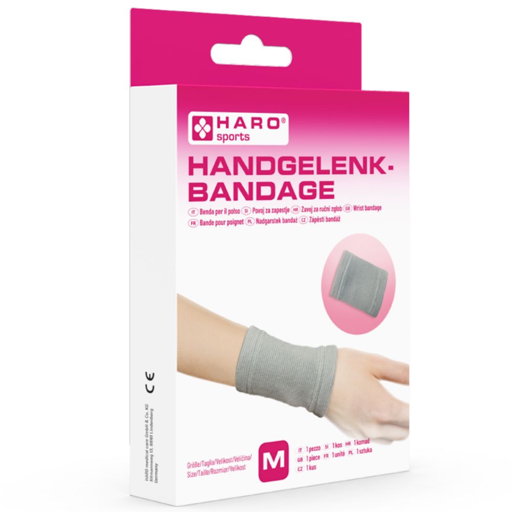 Haro | Handgelenkbandage 1 Stück - Größen: S & M