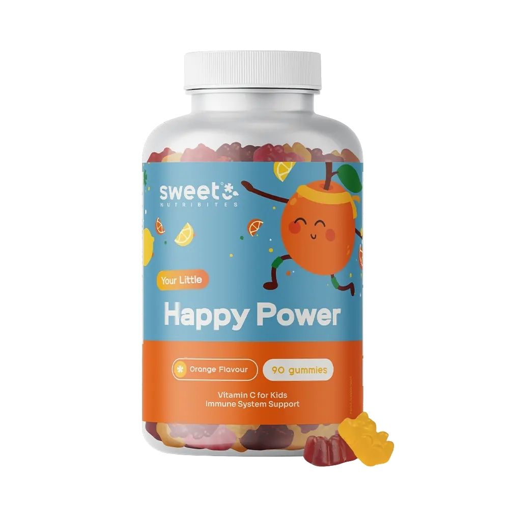 Sweet Nutribites | Happy Power Gummis für Kinder mit Vitamin C - 90 Gummibonbons
