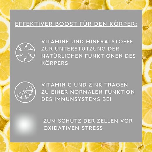 Sunlife | Heiße Zitrone mit Vitamin C + Zink