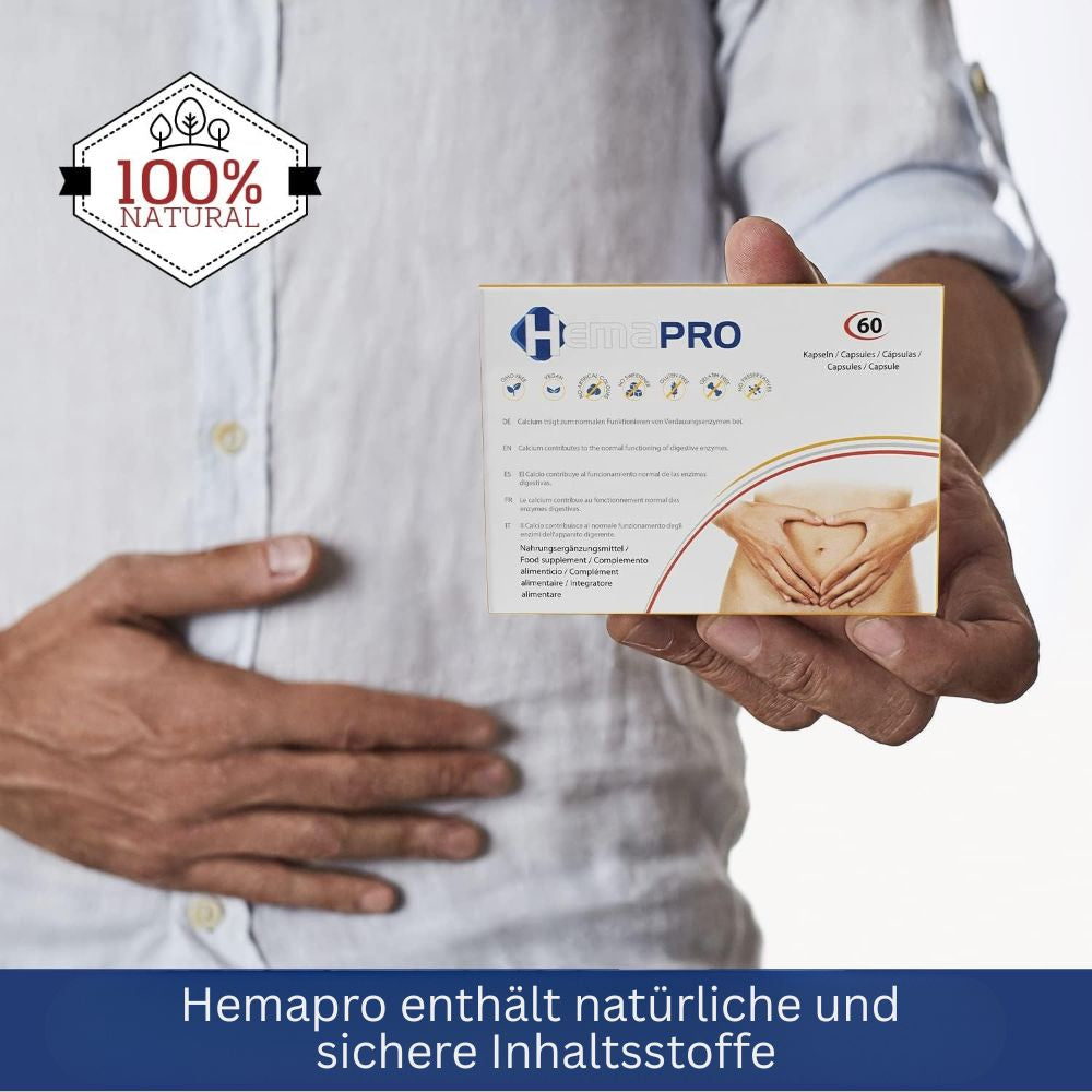 500Cosmetics | Hemapro Pills zur Hämorrhoiden Vorbeugung - 60 Kapseln