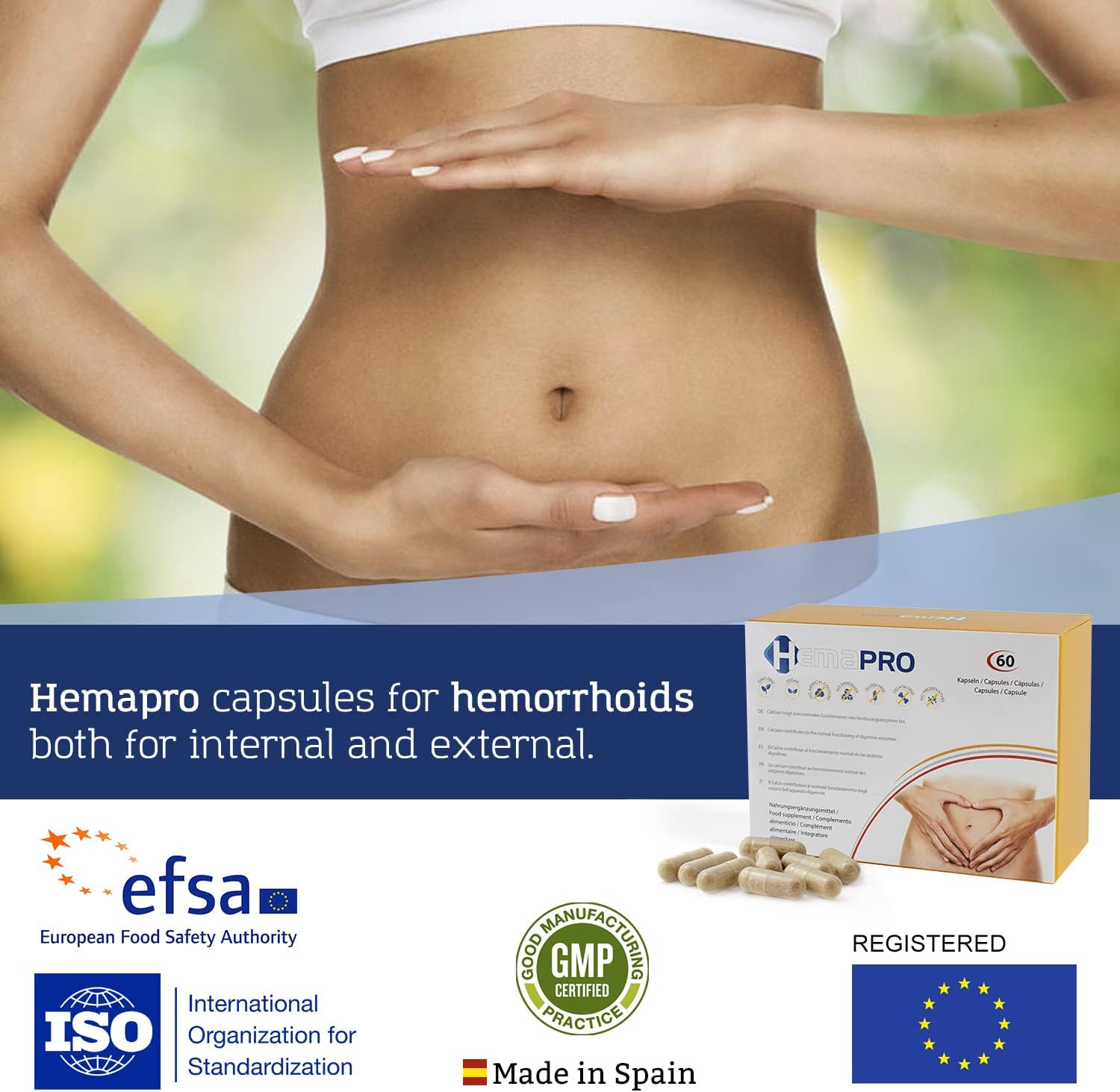 500Cosmetics | Hemapro Pills zur Hämorrhoiden Vorbeugung