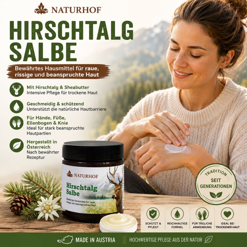 Naturhof | Hirschtalg Salbe - 100ml