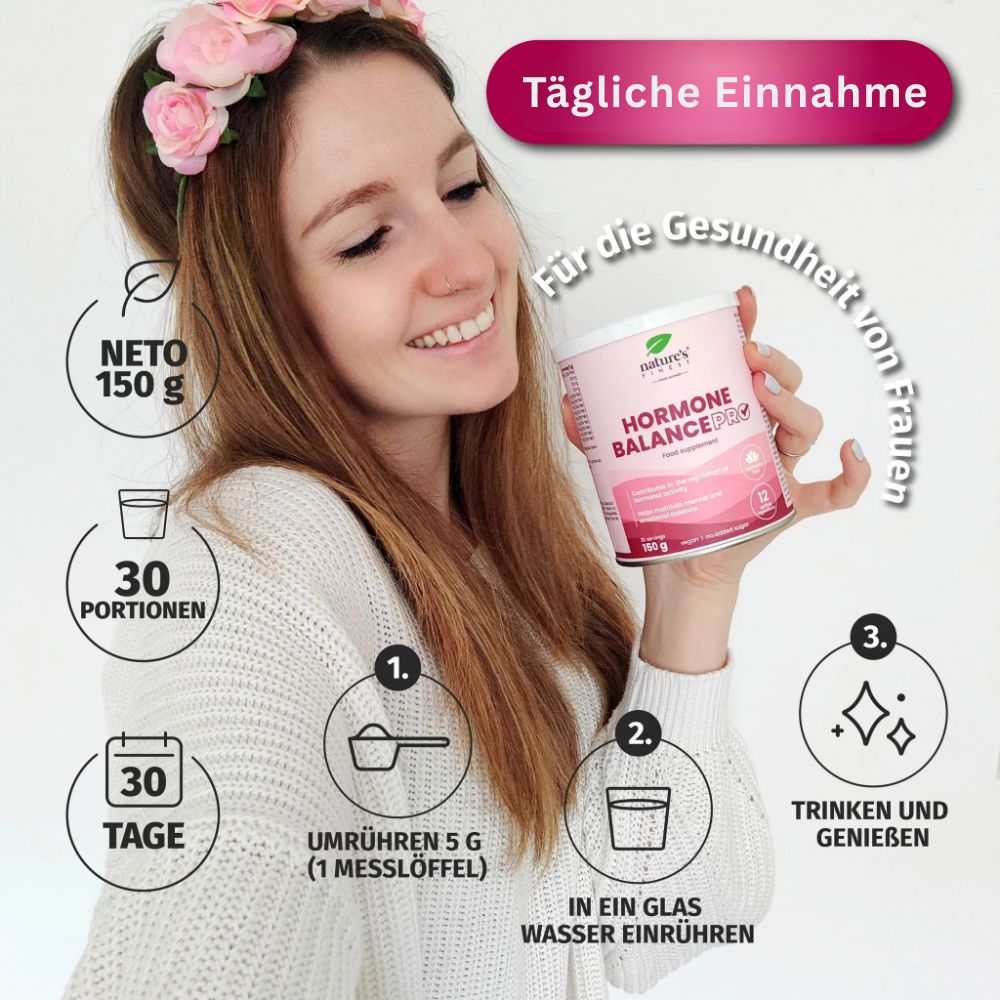 Nature's Finest I Hormone Balance PRO für hormonelle Gleichgewicht