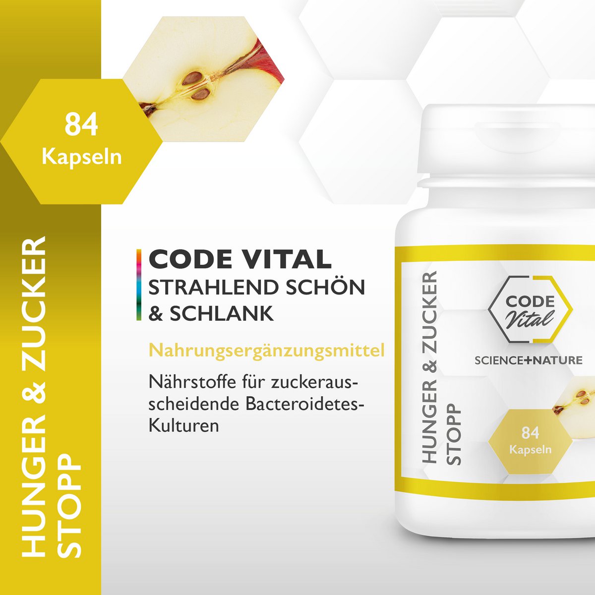 Code Vital Hunger & Zucker Stopp - Programmiere deinen Darm auf schlank!