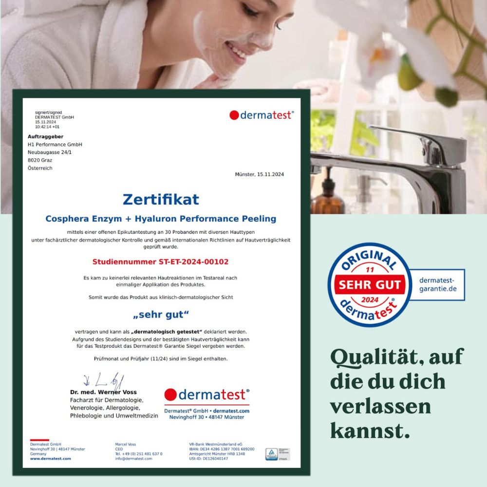 Cosphera | Hyaluron Enzympeeling – 50 g