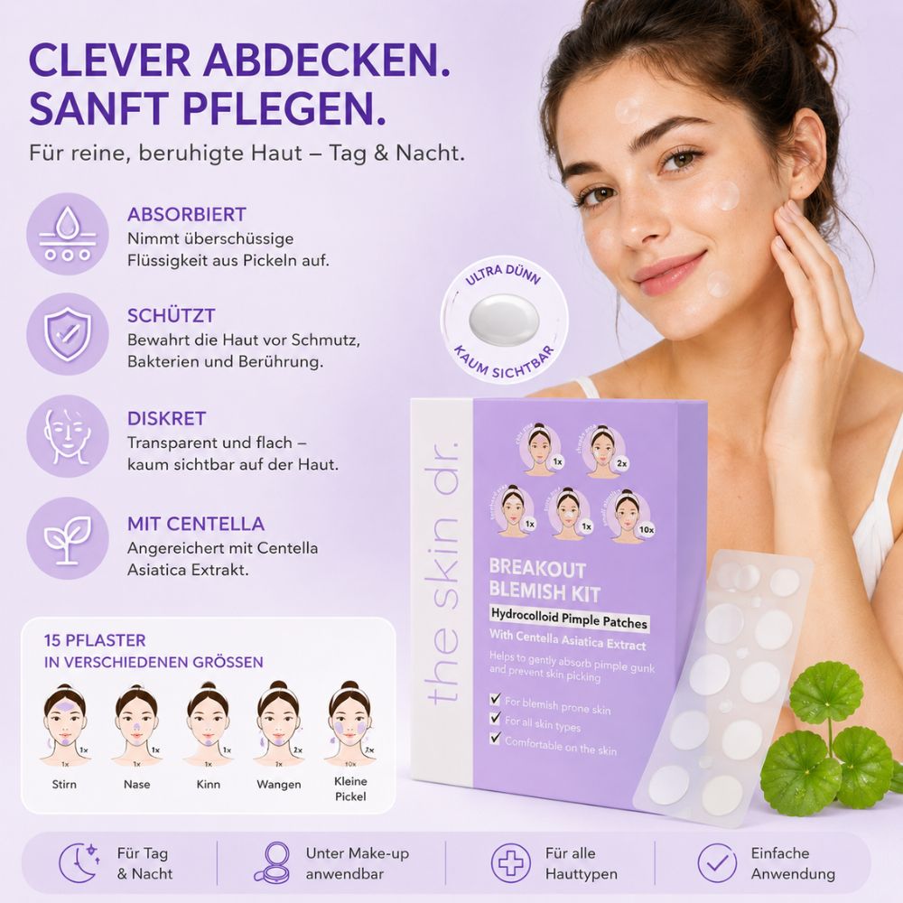 The Skin Dr. |  Premium Gesichts-Patches mit Centella XL Aktionsset