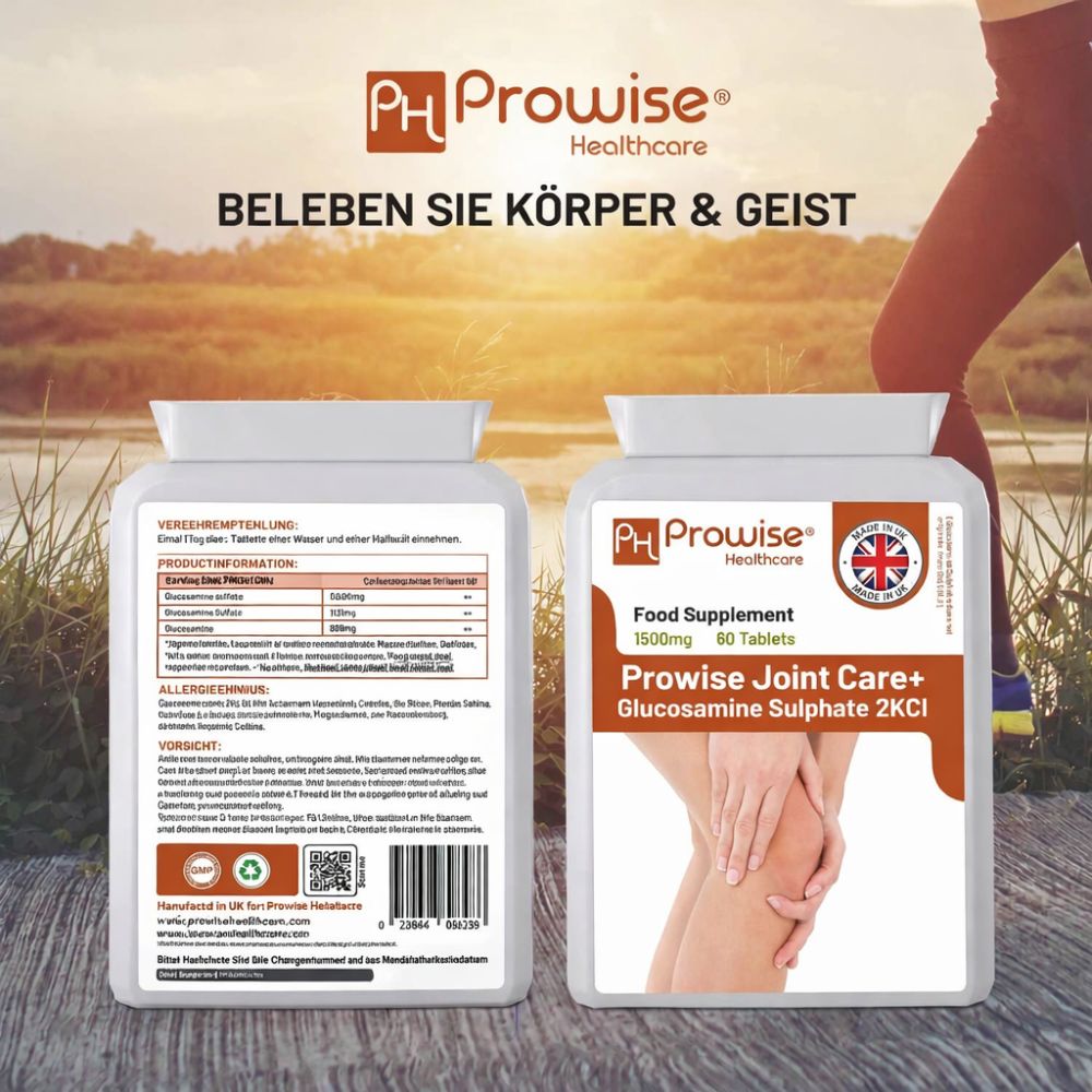Prowise Healthcare | Joint Care+ Glucosaminsulfat 2KCL 1500 mg - 60 Tabletten