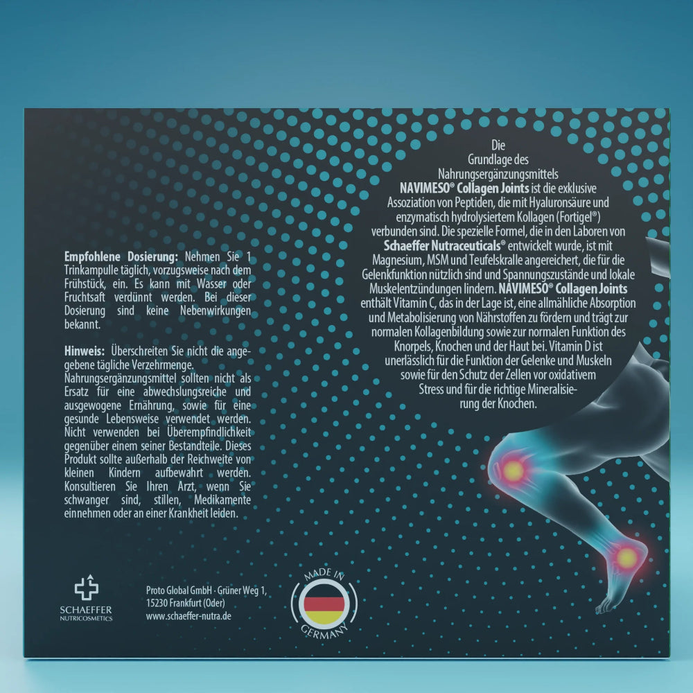 NAVIMESO® | Collagen Joints – Die ultimative Unterstützung für gesunde Gelenke & Muskeln
