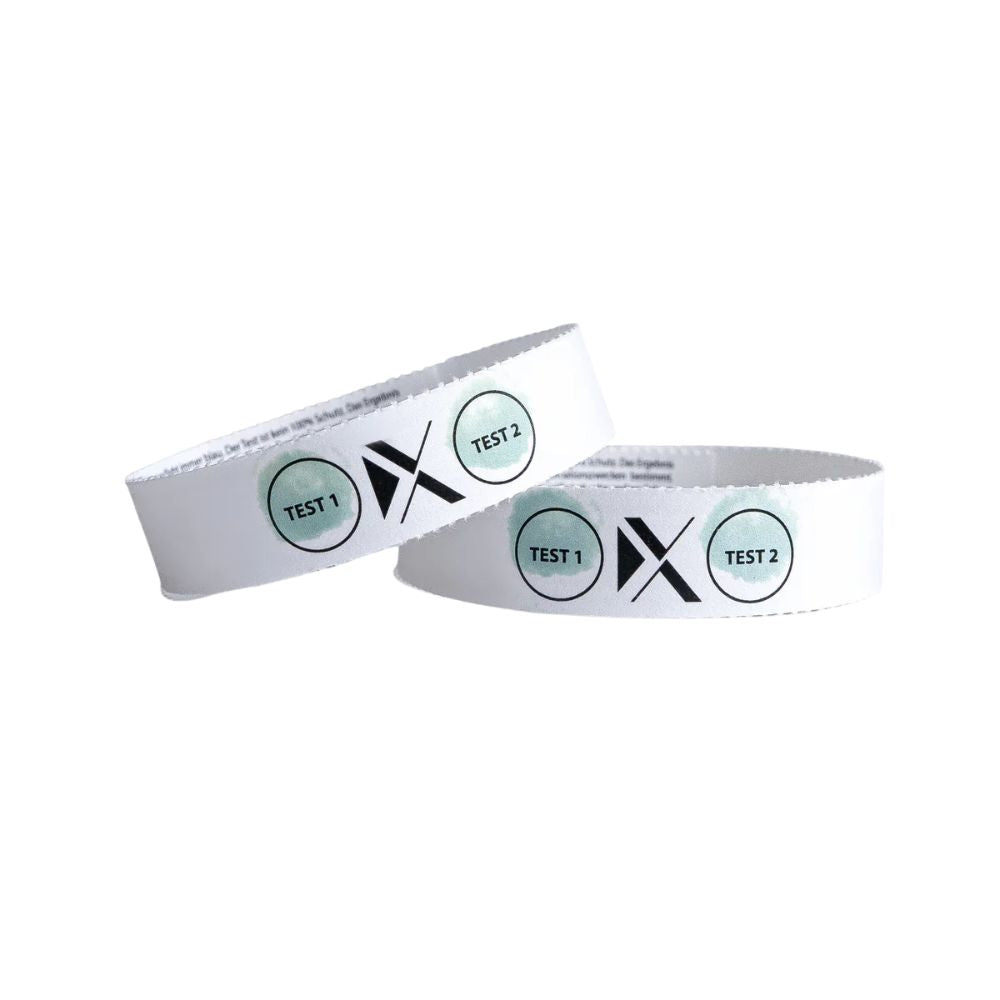 Xantus | K.O. Tropfen Schnelltest Armband | 2 Testfelder | NEU