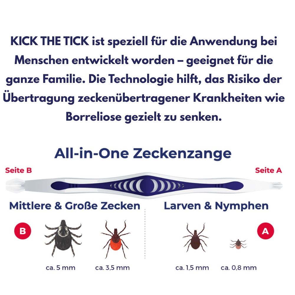Novokill | Recotin Kick the Tick Zeckenentferner Set - Vereisungsspray & Zeckenzange