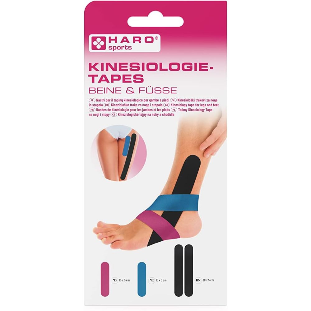 Haro | Kinesiologietapes Beine und Füße