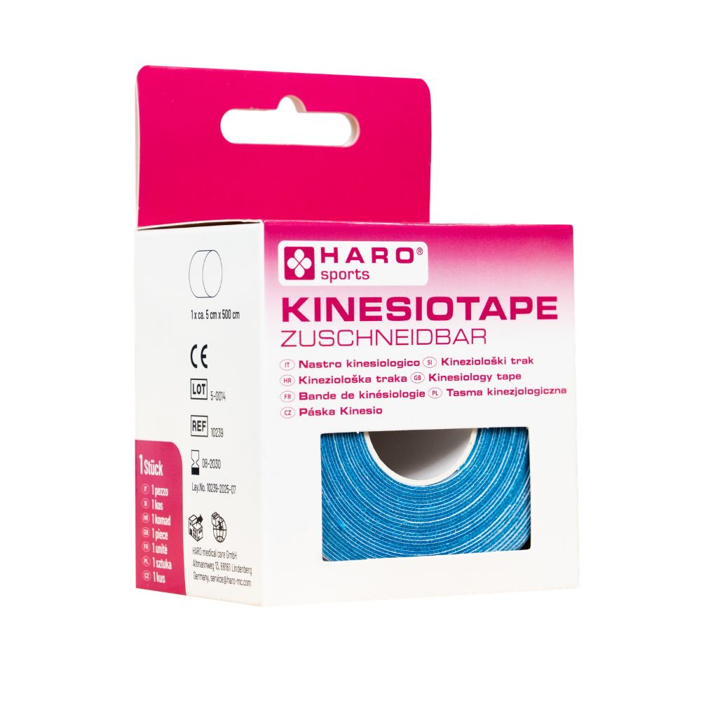 Haro | Kinesiotape auf der Rolle - 1 Rolle (ca. 5 cm x 5 m)