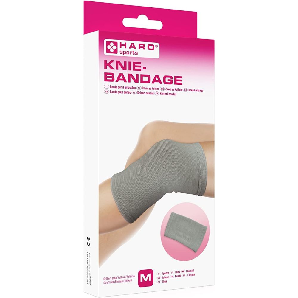 Haro | Kniebandage 1 Stück (Small-Medium-Large)