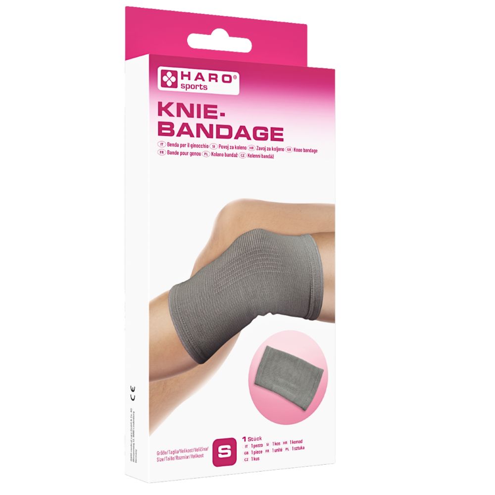 Haro | Kniebandage 1 Stück (Small-Medium-Large)