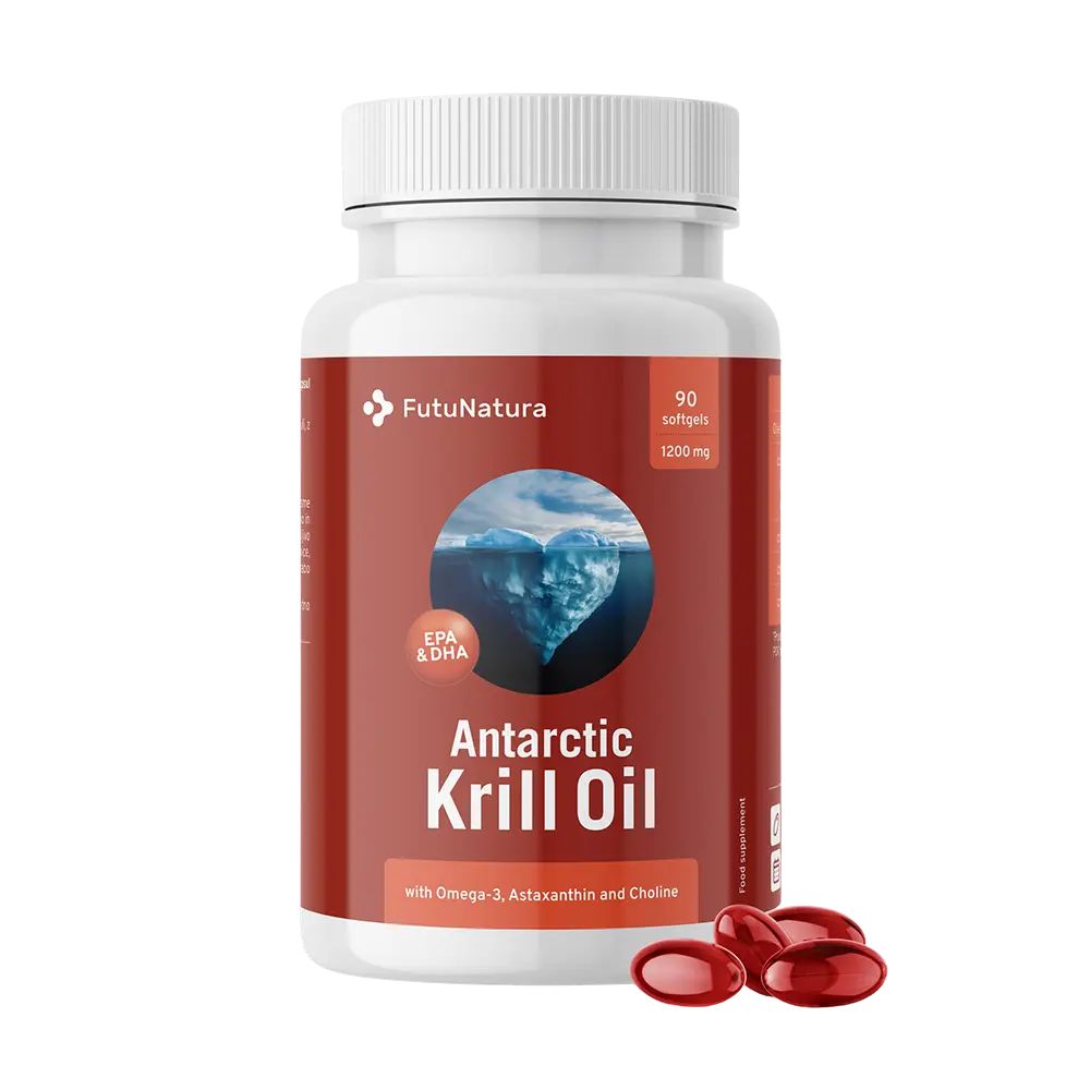 FutuNatura | Omega-3 Krillöl für Herz und Leber - 90 / 240 Weichkapseln