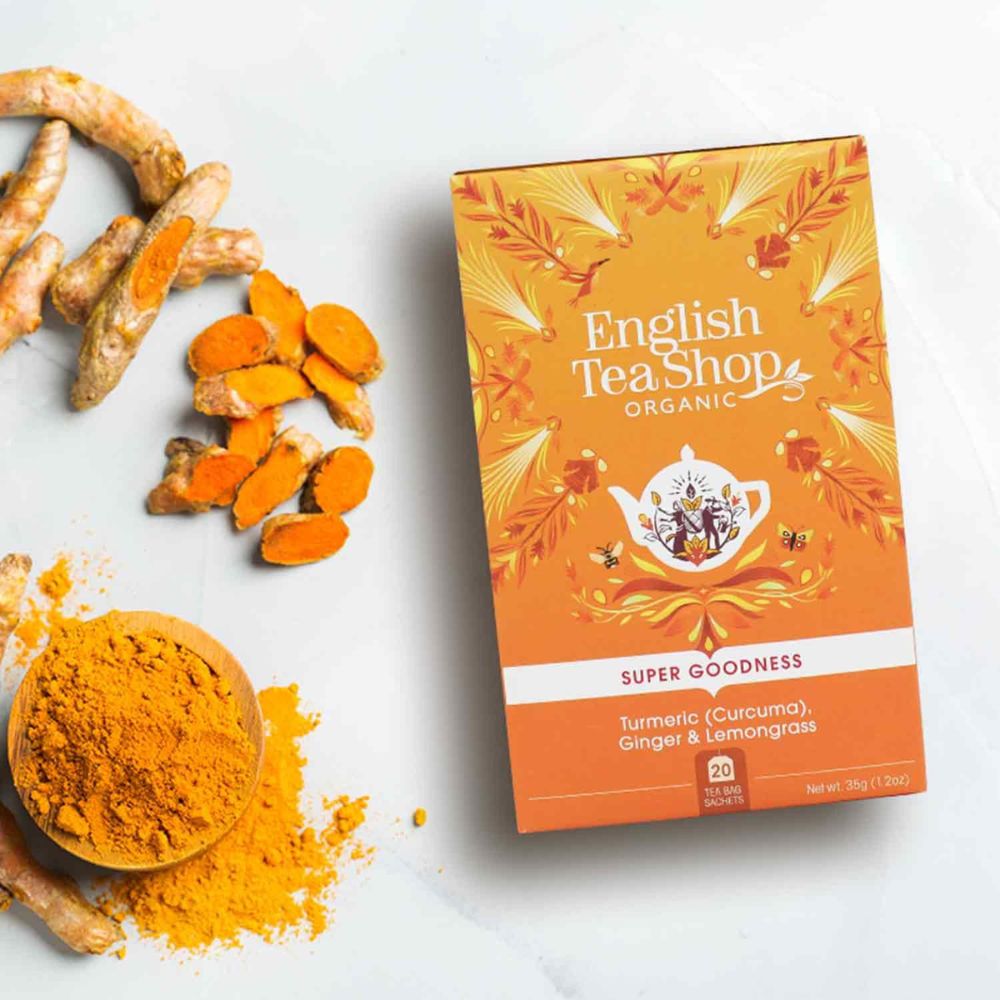 English Tea Company | Kurkuma, Ingwer & Zitronengras - 20 Teebeutel