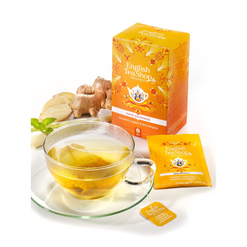 English Tea Company | Kurkuma, Ingwer & Zitronengras - 20 Teebeutel