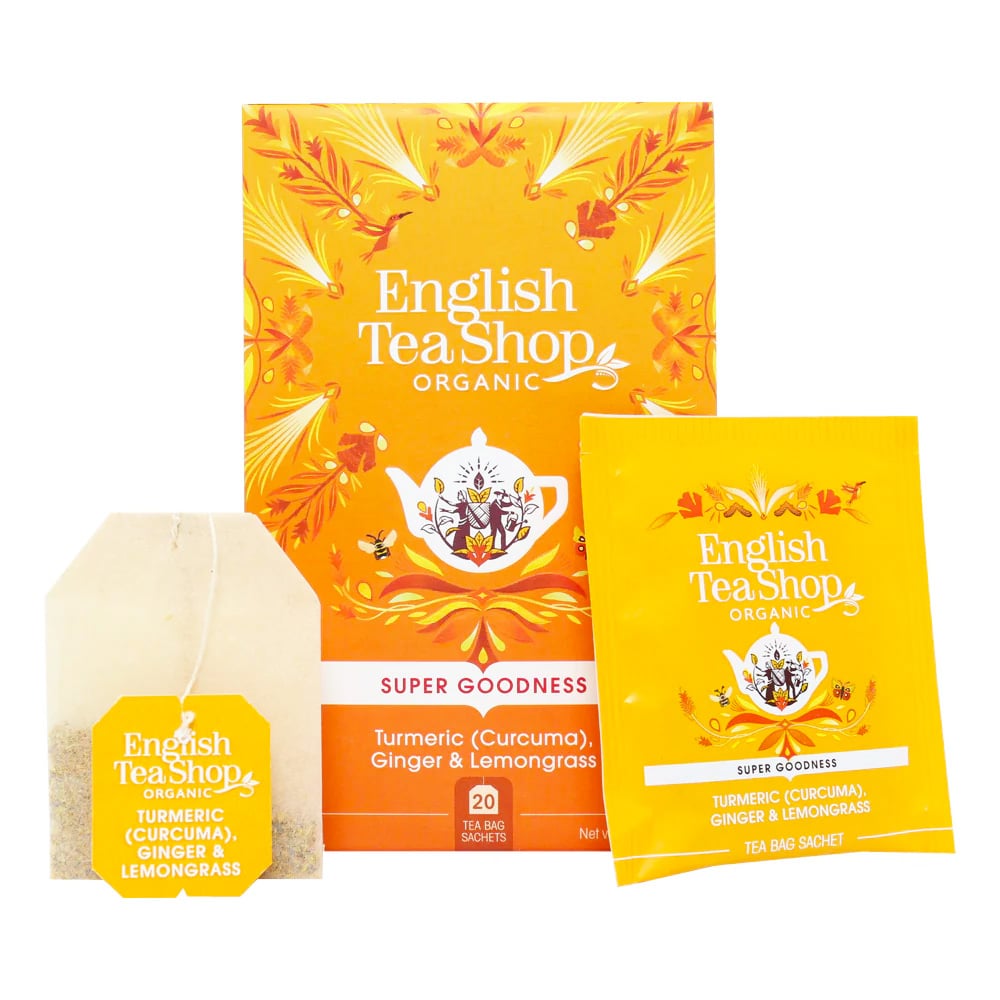 English Tea Company | Kurkuma, Ingwer & Zitronengras - 20 Teebeutel