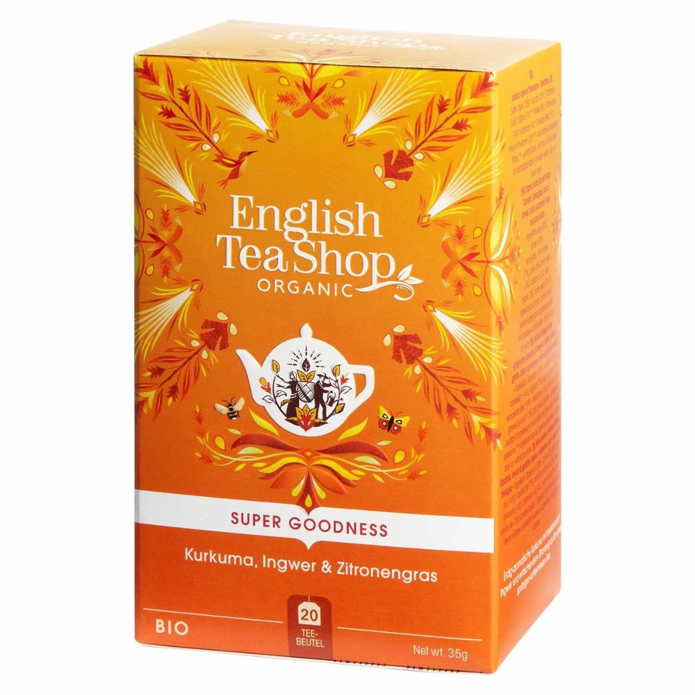 English Tea Company | Kurkuma, Ingwer & Zitronengras - 20 Teebeutel