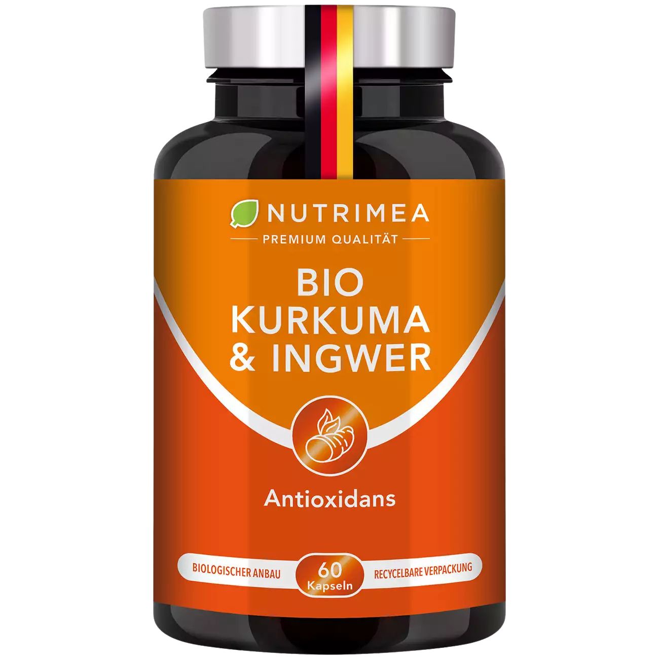 Nutrimea | Kurkuma & Ingwer BIO – 60 Kapseln
